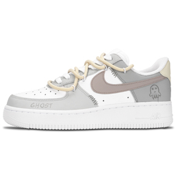 Кроссовки Air Force 1 для скейтбординга, износостойкие, низкие, унисекс, серебристые Nike, Silver dd8959-100（team-883可爱小鬼） | silver