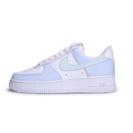 Nike Кроссовки для скейтбординга Air Force 1, износостойкие, низкие, унисекс, синие, розовые dd8959-100（team1093-蓝粉空军） | blue pink