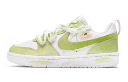 Nike Кроссовки Court Borough 2 Matcha Sweet Donut Shock Absorbers Low Top для скейтбординга, женские, цвет свежий зеленый dv5456-125(team376-夏日甜甜圈） | fresh green
