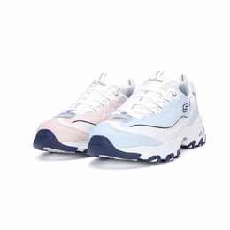 Skechers Женские низкие кроссовки D'LIFES Chunky, синие, розовые 99999863-wnv(team六肆壹-经典蓝粉鸳鸯) | blue pink