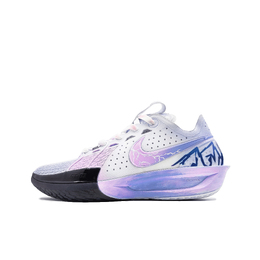 Nike Баскетбольные кроссовки Air Zoom GT Cut3 унисекс с низким верхом, синие/черно-фиолетовые dv2918-102（team856- 蓝冰山影） | white