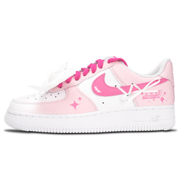 Nike Кроссовки Air Force 1 Air Force 1, розовые, Star Journey, низкие, унисекс, розовые dd8959-100（team-971粉星之恋） | pink