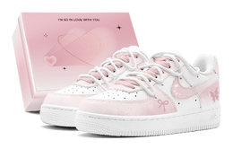 Nike Кроссовки Air Force 1 Cherry Blossom Butterfly Dancing Low Top для скейтбординга, женские, розовые dh2920-111(teams2-桃桃蝶舞s-box) | pink