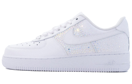 Nike Кроссовки Air Force 1 для скейтбординга, износостойкие, белые, женские dd8959-100（team178-雪吻痕qd) | white