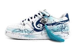 Nike Кроссовки Court Vision 1 с низким верхом, устойчивые к истиранию, унисекс, сине-белые dh2987-101（team656-清兰逸） | blue white