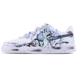 Nike Кроссовки Court Vision 1 Ink Serpent Bamboo, устойчивые к истиранию, низкие, для скейтбординга, унисекс, белые dh2987-101(team168-墨蛇逸竹) | white