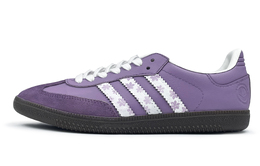 Adidas Низкие кроссовки для скейтбординга SAMBA OG, устойчивые к истиранию, унисекс, фиолетовые b75806(team369-花花世界) | purple