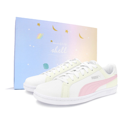 Puma Кроссовки для скейтбординга Smash Low унисекс, желтые, розовые 356753-24(team134-蜜糖星轨礼盒) | yellow pink