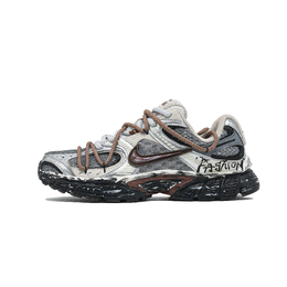Nike Женские кроссовки V5 RNR с низким верхом, устойчивые к истиранию, дышащие, серые, черные, коричневые hq7901-102(team1203-暗棕勇士) | gray black brown