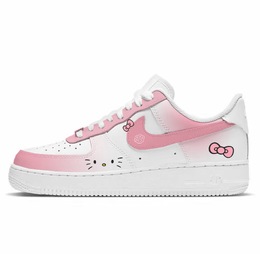 Nike Кроссовки Air Force 1 Low Top для скейтбординга унисекс, белые cw2288-111(team10-粉嫩小喵) | white