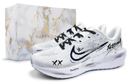Nike Кроссовки Quest 6 с амортизацией и воздухопроницаемостью, низкие, унисекс, черно-белые fd6033-100(team852-自由涂鸦) | black white