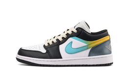 Jordan Баскетбольные кроссовки Air 1 Low Top Vintage, унисекс, небесно-голубые dc0774-101（team1106-渐变） | sky blue