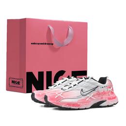 Nike Кроссовки для бега Initiator унисекс с низким верхом, розовые и белые 394055-100(team1326-粉影律动xbox) | pink white