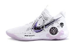 Nike Баскетбольные кроссовки KD Trey 5 IX Villain Pirate Mid Top Vintage Unisex Purple White dj6922-100(team296-恶棍海盗) | purple white