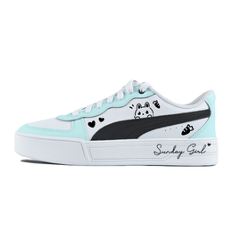 Puma Женские кроссовки Skye для скейтбординга с низким верхом, устойчивые к истиранию, синие 374764-02（team352-蓝色萌兔） | blue