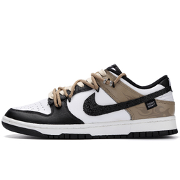Nike Кроссовки для скейтбординга Dunk Blazing Joy, износостойкие, низкие, унисекс, черно-коричневые dd1391-100（team342-焱喜） | black brown