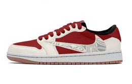 Jordan Баскетбольные кроссовки Air 1 Vintage, унисекс, низкие, черные dz4137-700(team1036-白红经典) | white red