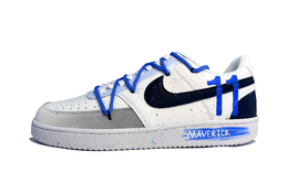 Nike Кроссовки Court Vision 1 Mavericks с низким верхом, устойчивые к истиранию, унисекс, светло-голубые dh2987-101（team1337-独行侠） | light blue