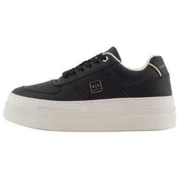 Armani Exchange Кроссовки для скейтбординга AE Low Top, женские, черные xw001631af17351mc077