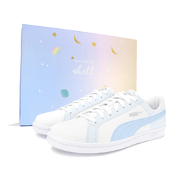 Puma Легкие низкие кроссовки для скейтбординга Smash, унисекс, синие, белые 356753-24(team134-小岛微风礼盒) | blue white