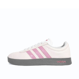 Adidas Кроссовки для скейтбординга VL COURT 2.0 Brocade Dance с малиновым атласным покрытием, быстросохнущие, легкие, с низким верхом, унисекс, розового цвета hq1802(team847-绯枚缎舞) | pink