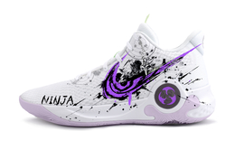 Nike Баскетбольные кроссовки KD Trey 5 IX Ninjago Masters Of Power, износостойкие, винтажные, среднего размера, унисекс, фиолетово-белые dj6922-100(team296-忍者无敌) | purple white