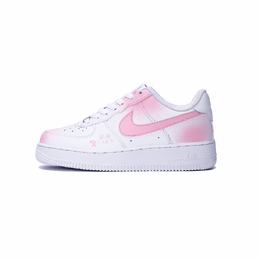 Nike Кроссовки для скейтбординга Air Force 1 Rabbit Pink, износостойкие, низкие, женские, розовые dd8959-100(team763-兔粉粉） | pink