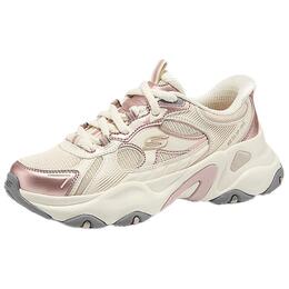 Skechers Женские кроссовки D'LITES 5.0 с износостойкой подошвой, розово-бежевого цвета 150526-ntpk | pink beige