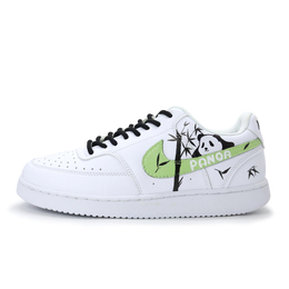Nike Кроссовки для скейтбординга Court Vision 1, унисекс, низкие, черные, белые dh2987-101(team1035-panda) | black green white