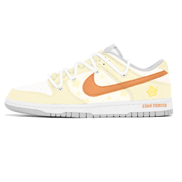 Кроссовки для скейтбординга Dunk Low Top, женские, желтые Nike, White dd1503-103(team399-趣味星星) | white