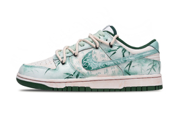 Nike Кроссовки для скейтбординга Dunk унисекс с низким верхом, белые dd1391-101(team1058-男女同款雨后春笋) | green white