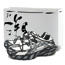 Nike Кроссовки Initiator Low Top City Commute для бега унисекс, черные, белые 394055-100（team786-岩墨行者） | black white