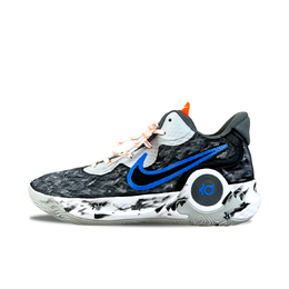 Nike Кроссовки Shock Absorbers Slip Resistant Abrasion Resistant Breathable Mid top Unisex Black Blue cw3402 011（team630-白色死神） | black blue white