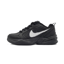 Nike Кроссовки Air Monarch 4 Guardian Last Dance от инновационного производства с нескользящей подошвой, унисекс, черно-белые 415445-001（team341-守护者2.0） | black white
