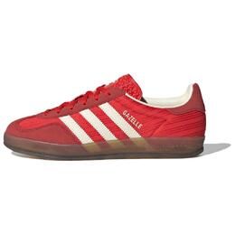 Adidas Женские кроссовки Adidas Gazelle Indoor «Red Pinstripe Satin» js1411 | red