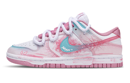 Nike Кроссовки для скейтбординга Dunk, износостойкие, низкие, женские, персикового цвета dd1873-112（team750-赛博浪漫） | peach