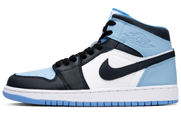 Jordan Баскетбольные кроссовки Air 1 All Star с износостойким верхом, винтажные, унисекс, синие, черные, белые fz2142-114(team1291-全明星) | blue white black