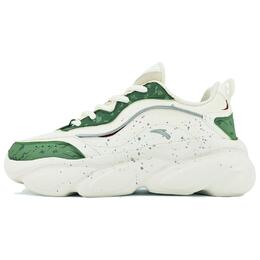 Женские низкие кеды Cat Paw Chunky Anta, White Green 922358894-1（team435-暮色青柠） | white green