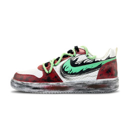 Nike Кроссовки для скейтборда Court Borough Ruined Ruins Pen Rhythm, устойчивые к истиранию, низкие, унисекс, красные 838937-111（team660-破败废墟-笔韵.) | red