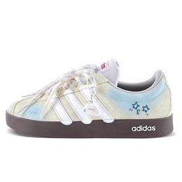 Adidas Кроссовки для скейтбординга VL COURT 2.0 с амортизацией, износостойкие, низкие, унисекс, желто-синие hq1802(team拾柒-男女款低帮云朵绵绵蓝) | yellow blue
