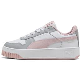 Puma Женские кроссовки для скейтбординга Carina Street, устойчивые к истиранию, белые, серые 389390-53 | white gray