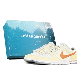 Кроссовки для скейтбординга Dunk Low Top, женские, желтые Nike, White dd1503-103(team399-趣味星星s-box) | white