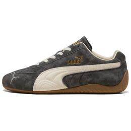 Низкие повседневные кроссовки Speedcat, женские, серые Puma, Cast Iron Gray/High Mountain Snow 405407-03 | cast iron gray/high mountain snow