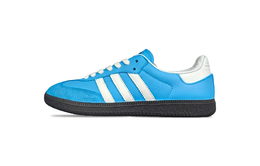 Adidas Кроссовки для скейтбординга SAMBA OG Clear Ice Blue, устойчивые к истиранию, низкие, унисекс, сине-белые b75806(team634-清透冰蓝) | blue white