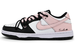 Nike Кроссовки для скейтбординга Dunk Cushioning, износостойкие, унисекс, черно-розовые dd1391-100(team1279-奶油草莓) | black pink