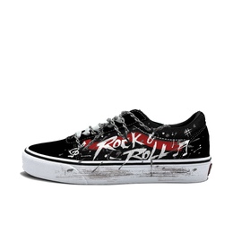 Vans Кроссовки Ward для скейтбординга, износостойкие, низкие, женские, красные vn0a3iuniju(team613-摇滚墨韵) | red