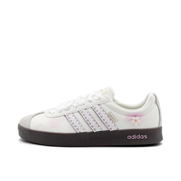 Adidas Женские кроссовки VL COURT 2.0 Satin Peony с низким верхом, устойчивые к истиранию, цвет белый, розовый ji0497（team1056-缎蕾芍） | white pink