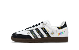 Adidas Кроссовки для скейтбординга SAMBA OG Low Top унисекс, черные, белые b75806(team1237-power雏菊2.0） | black white