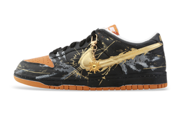 Nike Кроссовки для скейтбординга Dunk Icarus, износостойкие, низкие, унисекс, черные fq6965-700(team889-伊卡洛斯) | black gold