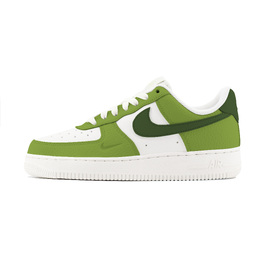 Nike Кроссовки Air Force 1 "Concrete Boys" с низким верхом, устойчивые к истиранию, унисекс, белые, зеленые ib3881-001（team1253-绿2） | white green